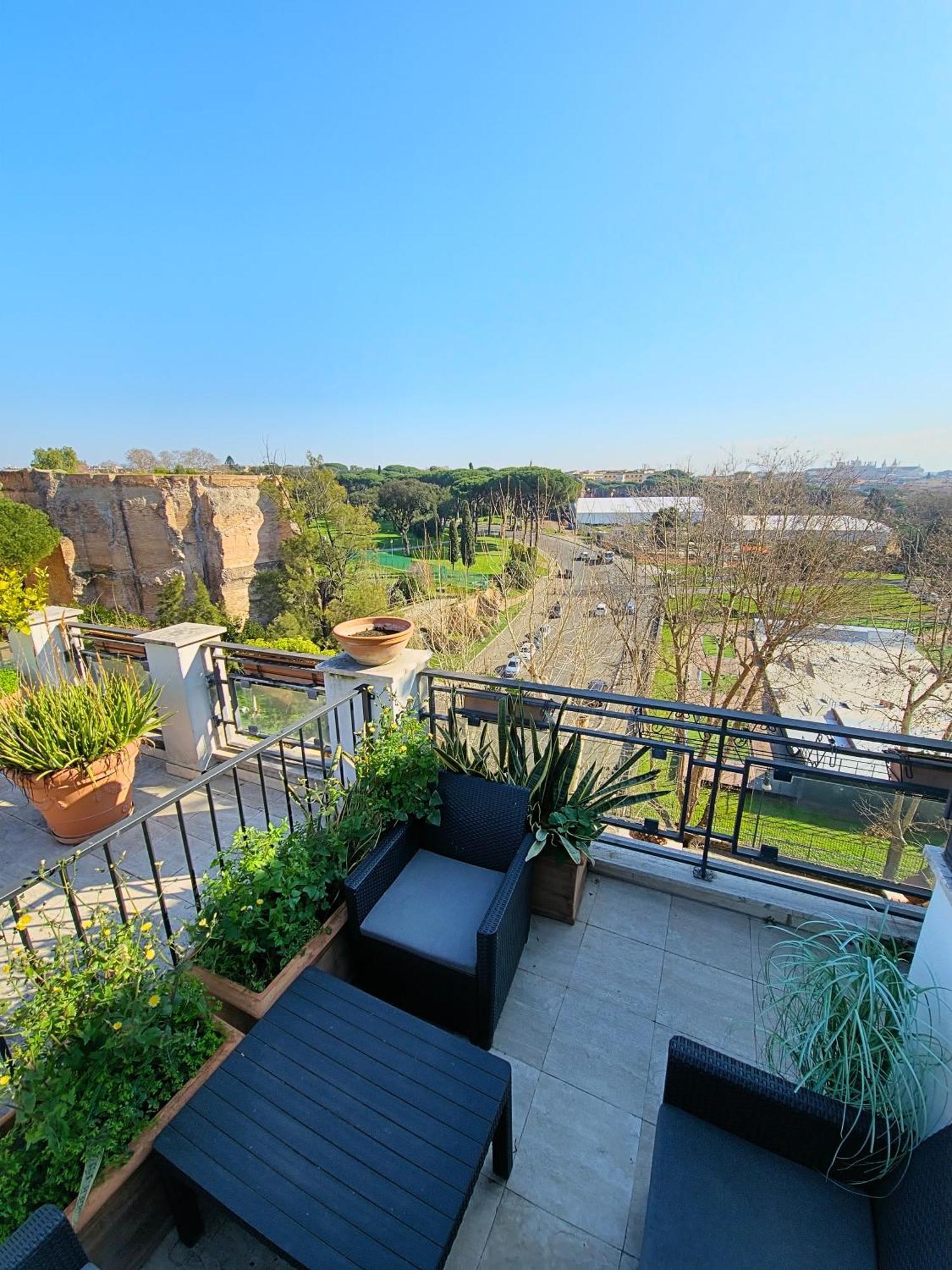 Appartamento Colosseum Panorama Penthouse With Terrace By Hostand